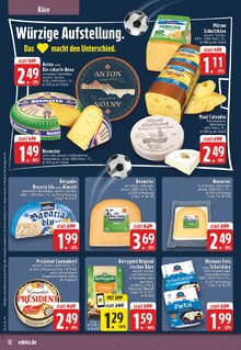 Käse im EDEKA Prospekt "Aktuelle Angebote" mit 24 Seiten (Remscheid)