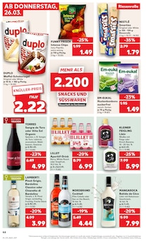 Wodka im Kaufland Prospekt "Aktuelle Angebote" mit 68 Seiten (Düsseldorf)