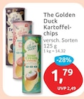 Sour Cream & Sriracha Kartoffelchips von The Golden Duck für 1,79 € bei budni im Angebot Sour Cream & Sriracha Kartoffelchips von The Golden Duck im aktuellen budni Prospekt