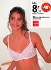 Soutien-gorge avec armatures - TISSAIA en promo chez E.Leclerc Nantes à 8,37 €