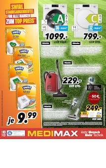 Staubsauger im aktuellen MEDIMAX Prospekt (Kiel) Staubsauger im MEDIMAX Prospekt "TEAM PERFORMANCE: VOLLTREFFER FĂśR DEIN ZUHAUSE" mit 8 Seiten (Kiel)