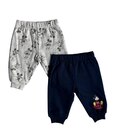 Lot de 2 joggings bébé - DISNEY en promo chez Carrefour Issy-les-Moulineaux à 12,99 €