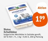 Schafskäse Angebote von Notos bei tegut Erfurt für 1,99 €