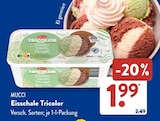 Eisschale Tricolor von Mucci im aktuellen ALDI SÜD Prospekt für 1,99 €