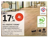 Sol stratifié "Strong" - PEFC en promo chez E.Leclerc Sol stratifié "Strong" - PEFC dans le catalogue E.Leclerc