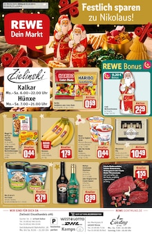 Aktueller REWE Kalkar Prospekt "Dein Markt" mit 30 Seiten
