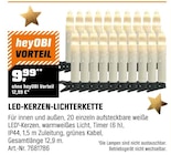 LED-KERZEN-LICHTERKETTE von heyOBI im aktuellen OBI Prospekt für 9,99 €