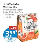 Weizen-Mix im V-Markt Prospekt Weizen-Mix von Schöfferhofer im aktuellen V-Markt Prospekt für 3,99 €