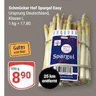 Spargel Easy Angebote von Schmücker Hof bei GLOBUS Duisburg für 8,90 €