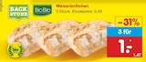 Weizenbrötchen bei Netto Marken-Discount im Apensen Prospekt für 1,00 €