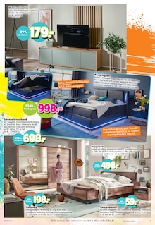 Bett im Möbel Mahler Siebenlehn Prospekt "EISKALT SPAREN" mit 16 Seiten (Chemnitz)