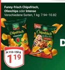 Chipsfrisch im Angebot bei GLOBUS in Neustadt Chipsfrisch Angebote von Funny-frisch bei GLOBUS Neustadt für 1,19 €