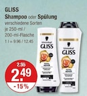 Shampoo im V-Markt Prospekt Shampoo von Schwarzkopf GLISS im aktuellen V-Markt Prospekt für 2,49 €
