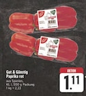 Paprika rot im Angebot bei E center in Amberg Paprika rot Angebote von Gut & Günstig bei E center Amberg für 1,11 €