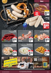 Weißwurst im E center Prospekt in Schweinfurt Aktueller E center Prospekt mit Weißwurst, "Wir lieben Lebensmittel!", Seite 13