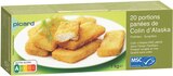 20 portions de colin d'Alaska panées MSC - Picard à 8,91 € dans le catalogue Picard