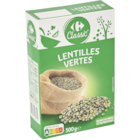 Lentilles vertes - CARREFOUR CLASSIC' à 1,75 € dans le catalogue Carrefour