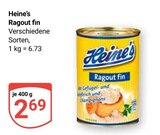 Aktuelles Ragout fin Angebot bei GLOBUS in Erfurt ab 2,69 €