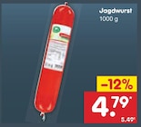 Jagdwurst für 4,79 € bei Netto Marken-Discount im Angebot Jagdwurst im aktuellen Netto Marken-Discount Prospekt