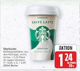 Kaffeespezialitäten von Starbucks im aktuellen E center Prospekt