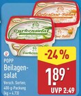 Beilagensalat von POPP für 1,89 € bei ALDI Nord im Angebot Beilagensalat von POPP im aktuellen ALDI Nord Prospekt