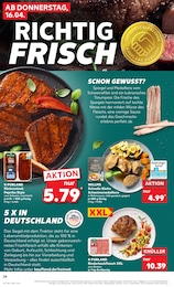 Kaufland Rindfleisch im Prospekt 