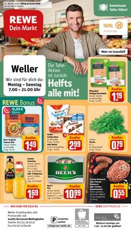 Aktueller REWE Prospekt "Dein Markt" für Dortmund Aktueller REWE Prospekt für Dortmund mit Seiten