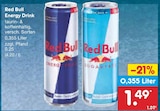 Energy Drink Angebote von Red Bull bei Netto Marken-Discount Regensburg für 1,49 €