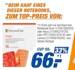 expert Herford - Microsoft 365 Single 12 Monate Angebot im Prospekt Microsoft 365 Single 12 Monate bei expert im Herford Prospekt für 66,00 €