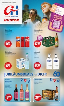 Coca Cola im Getränke Hoffmann Prospekt "Aktuelle Angebote" mit 10 Seiten (Freiberg)