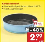 Aktuelle Backzubehör Angebote bei Netto Marken-Discount in Braunschweig Aktuelles Karbonbackform Angebot bei Netto Marken-Discount in Braunschweig ab 2,99 €