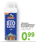 Aktuelles Demeter Fettarmer Bio Kefir mild Angebot bei E center in Mainz ab 0,99 €