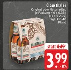 EDEKA - Original Angebot im Prospekt Original bei EDEKA im Prospekt "" für 3,99 €