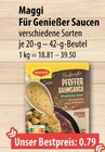 Für Genießer Saucen im V-Markt Prospekt Für Genießer Saucen von Maggi im aktuellen V-Markt Prospekt für 0,79 €