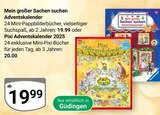 Mein großer Sachen suchen Adventskalender Angebote bei GLOBUS Saarbrücken für 19,99 €