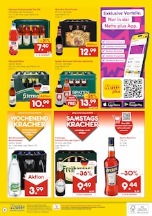 Wasser im Netto Marken-Discount Prospekt "DER ORT, AN DEM DU IMMER AUSGEZEICHNETE PREISE FINDEST." mit 2 Seiten (Chemnitz)