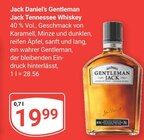 Aktuelles Gentleman Jack Tennessee Whiskey Angebot bei GLOBUS in Wetzlar ab 19,99 €