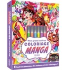 Mon grand coffret coloriage Manga à 17,99 € dans le catalogue Carrefour