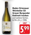 EDEKA Wernau - Grauer Burgunder Kabinett trocken Angebot im Prospekt Grauer Burgunder Kabinett trocken bei EDEKA im Wernau Prospekt für 5,99 €