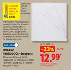 Aktuelles HYDROCOOL-Steppbett Angebot bei Lidl in Duisburg ab 12,99 €