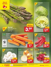 Salat Angebot & Preis im aktuellen Netto Marken-Discount Prospekt Salat Angebot im aktuellen Netto Marken-Discount Prospekt auf Seite 4