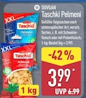 Taschki Pelmeni von DOVGAN für 3,99 € bei ALDI Nord im Angebot Taschki Pelmeni von DOVGAN im aktuellen ALDI Nord Prospekt