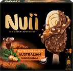 Bourbon Vanille oder Salted Caramel & Australian Macadamia von Mövenpick oder Nuii Ice Cream im aktuellen REWE Prospekt