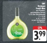 Aktuelles Die jungen Frank'n Wein Angebot bei EDEKA in Nürnberg ab 3,99 €