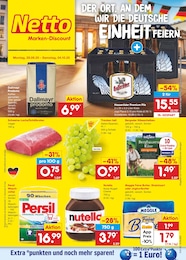 Netto Marken-Discount Prospekt für Großbreitenbach mit 55} Seiten Netto Marken-Discount Prospekt für Großbreitenbach: "Aktuelle Angebote", 55 Seiten, 29.09.2025 - 04.10.2025