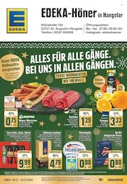 EDEKA Prospekt für Bonn: "Aktuelle Angebote", 28 Seiten, 16.12.2024 - 24.12.2024