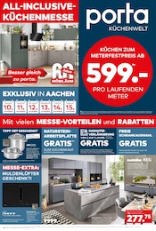 porta Möbel Prospekt für Aachen: "ALL-INCLUSIVE-KÜCHENMESSE", 2 Seiten, 10.11.2025 - 15.11.2025