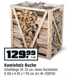 Kaminholz Buche bei OBI in Hagen Kaminholz Buche im Angebot bei OBI Hagen für 129,99 €