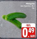 Minigurke bei EDEKA im Kühlungsborn Prospekt für 0,49 €