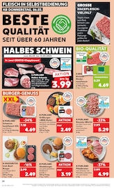 Aktueller Kaufland Prospekt mit Hackfleisch, "KNÜLLER", Seite 35